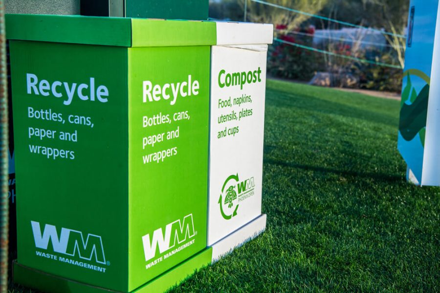 Waste Management Phoenix Open Scottsdale Arizona - Zero Waste Event