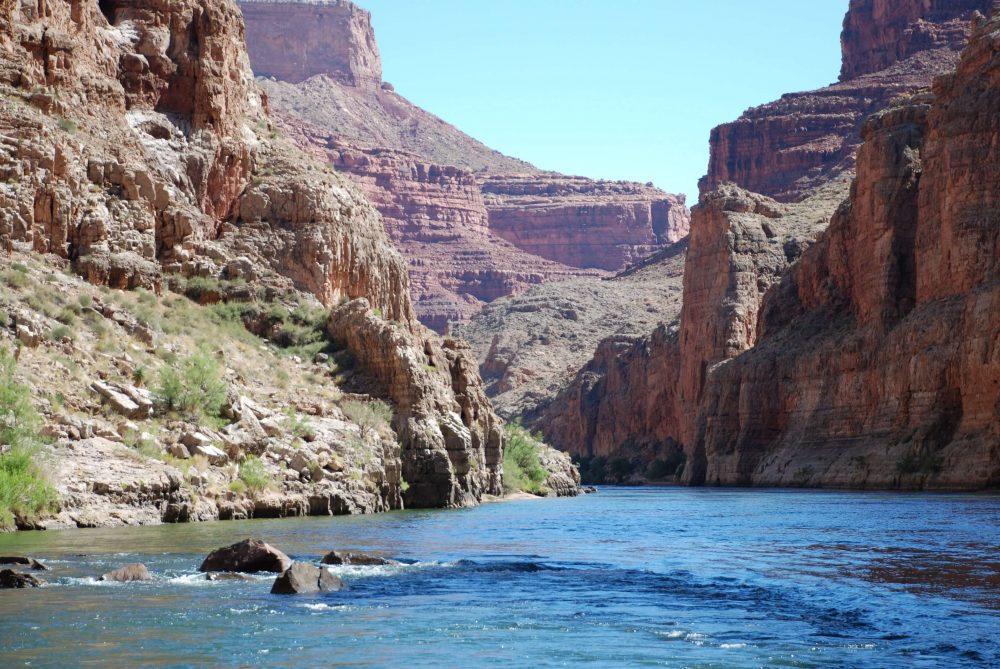 Photographs from below the Grand Canyon Rim