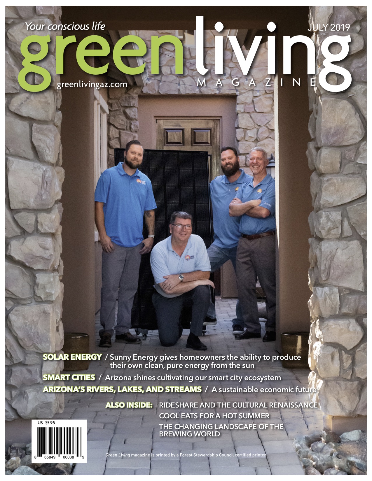 Green Living July 2019 Cover