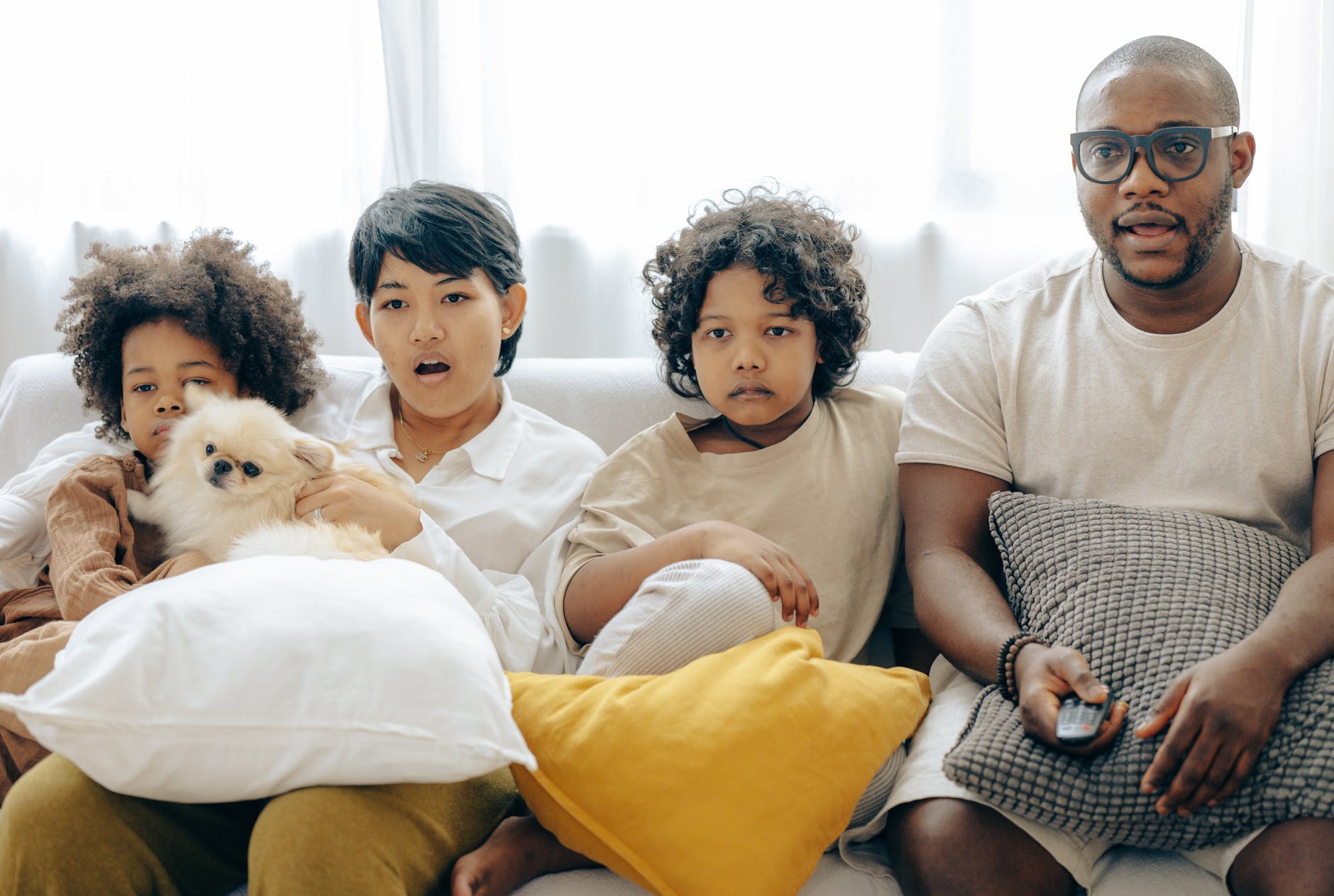 Family Watching Movie by Ketut Subiyanto on Pexels