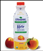 Lifeway Organic Lowfat Peach Kefir